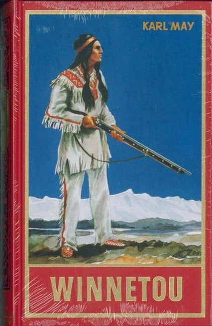 Karl May Gesammelte Werke Band 7 Winnetou I Sonderausgabe in rot