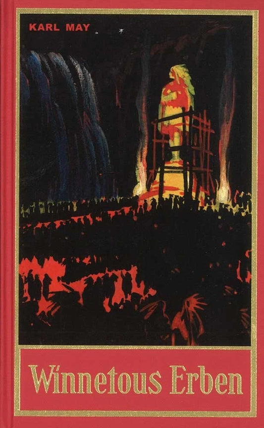 Karl May Winnetous Erben Edition Carl Lindeberg Sonderband zu den GW in rot