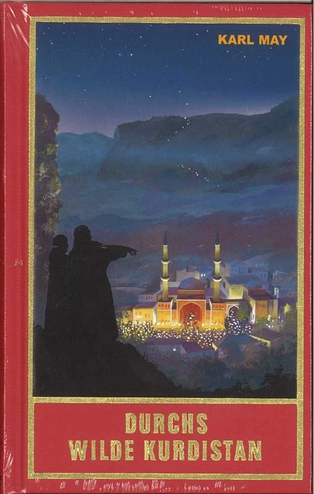 Karl May Durchs wilde Kurdistan Edition Lehmann Sonderband zu GW in rot