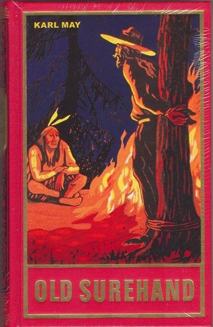 Karl May Gesammelte Werke Band 14 Old Surehand I Sonderausgabe in rot
